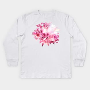 Cherry Blossom Kids Long Sleeve T-Shirt